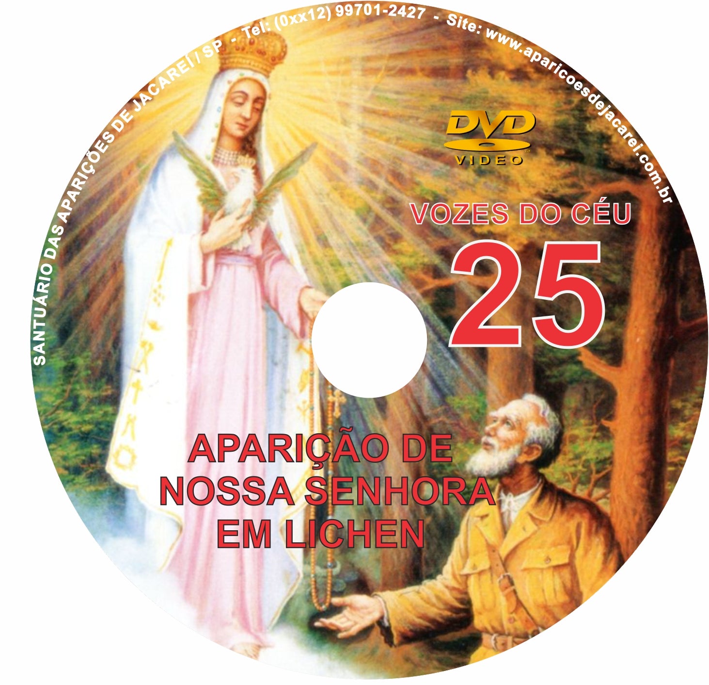 DVD Vozes do Céu 25 DVD Vozes do Céu 25